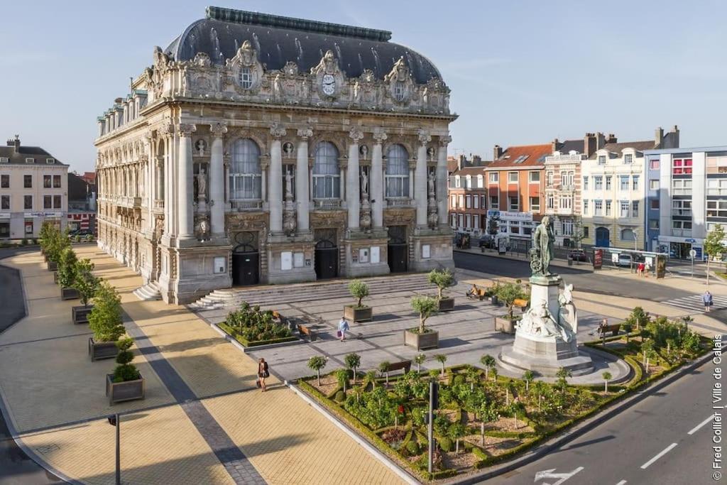 Appartement Centre Ville Calais Exterior foto